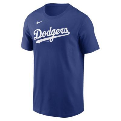 Los Angeles Dodgers Fuse Wordmark Men's Nike MLB T-Shirt Product Image