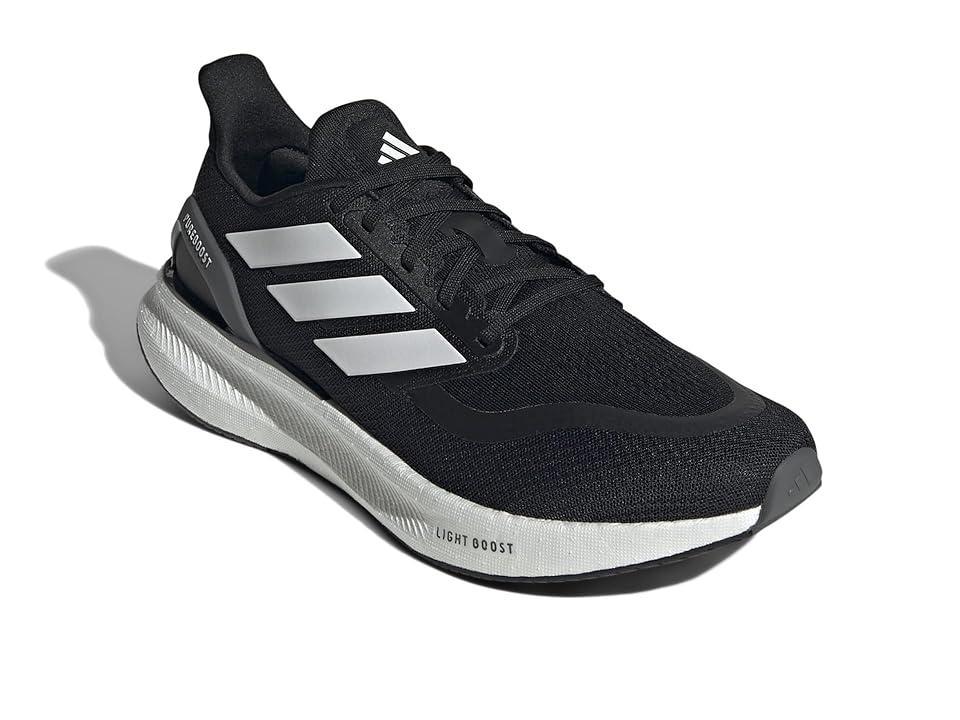 adidas Running Pureboost 5 Running Shoes White/Grey) Men's Running Shoes product image