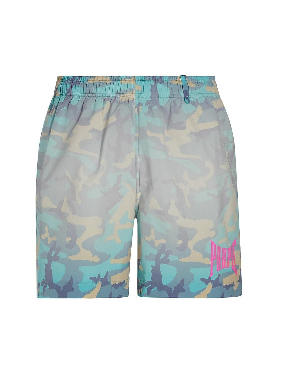 Mens All Around Camouflage Swim Shorts Product Image