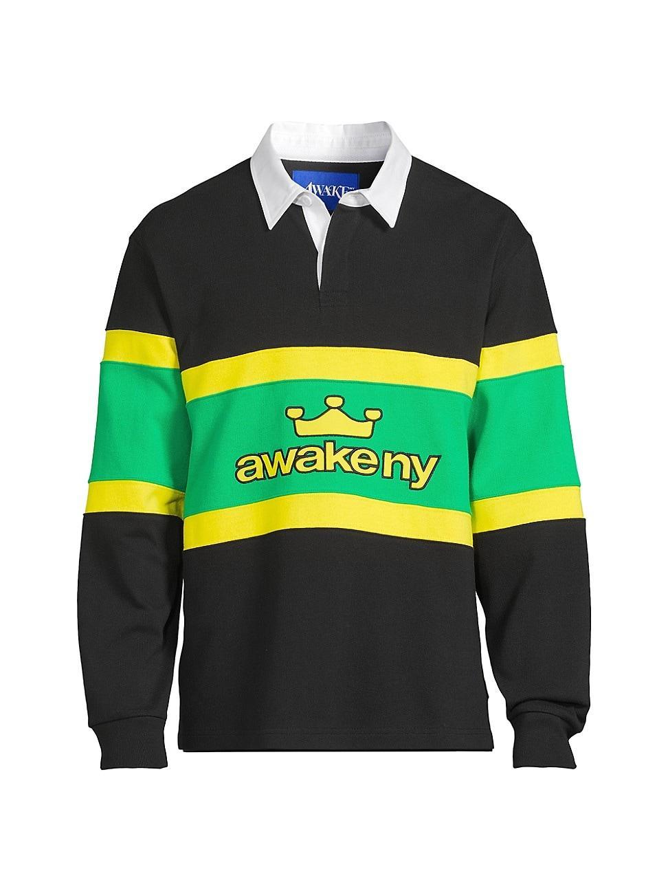 Mens Logo Cotton Rugby Shirt Product Image