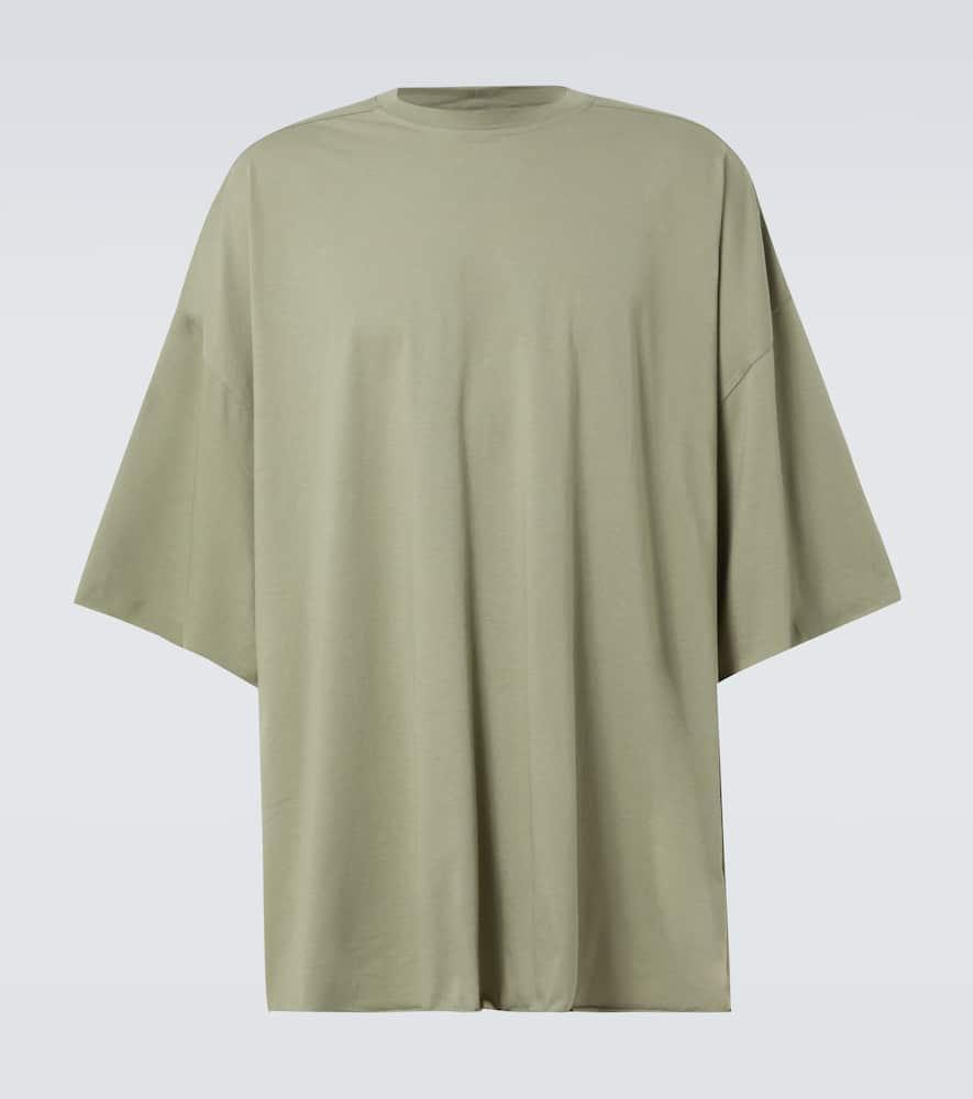 RICK OWENS Tommy T Cotton Jersey T-shirt In Celadon Product Image