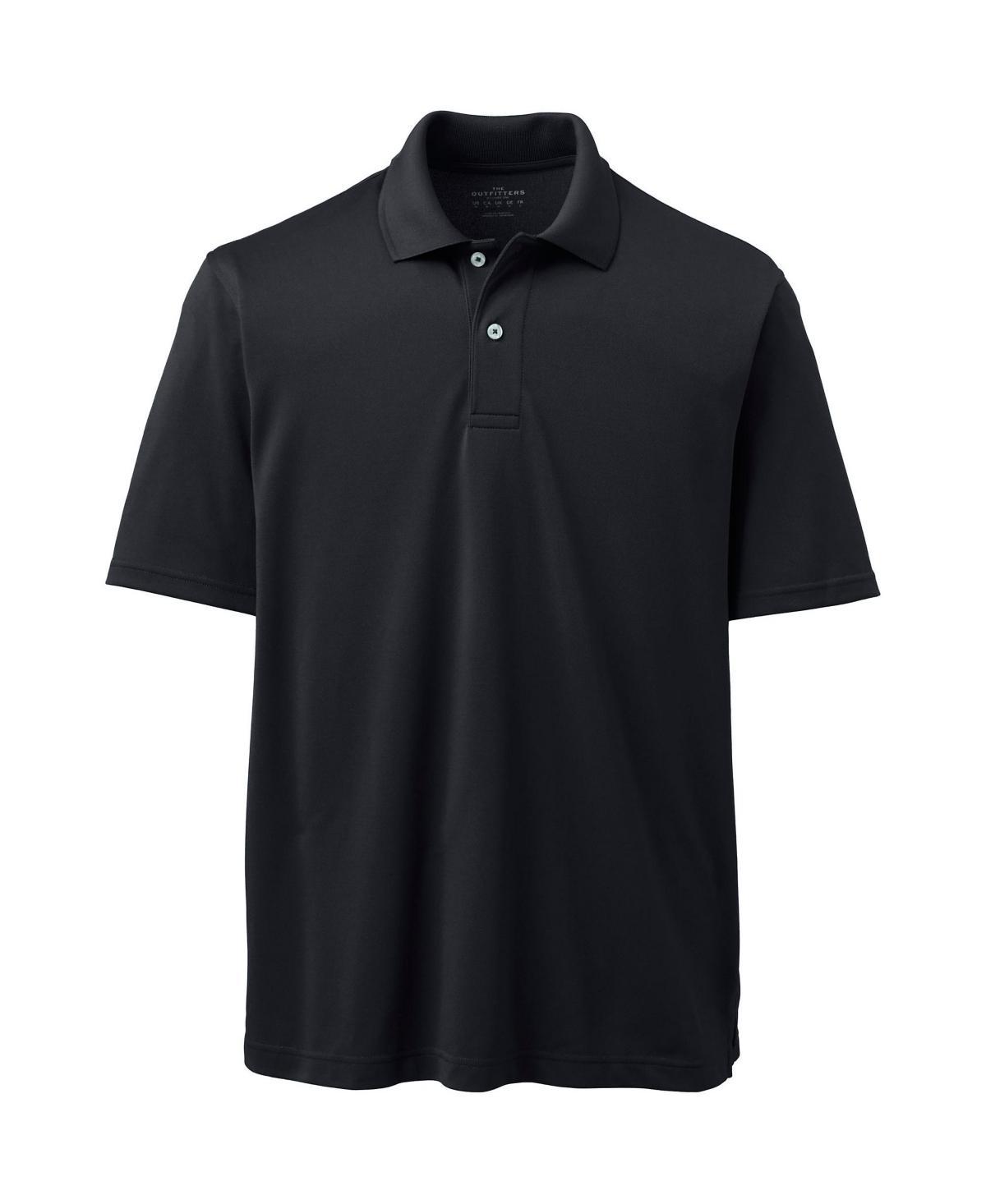 Mens Lands End Short Sleeve Quick-Dry Stain-Release Polo Shirt Product Image