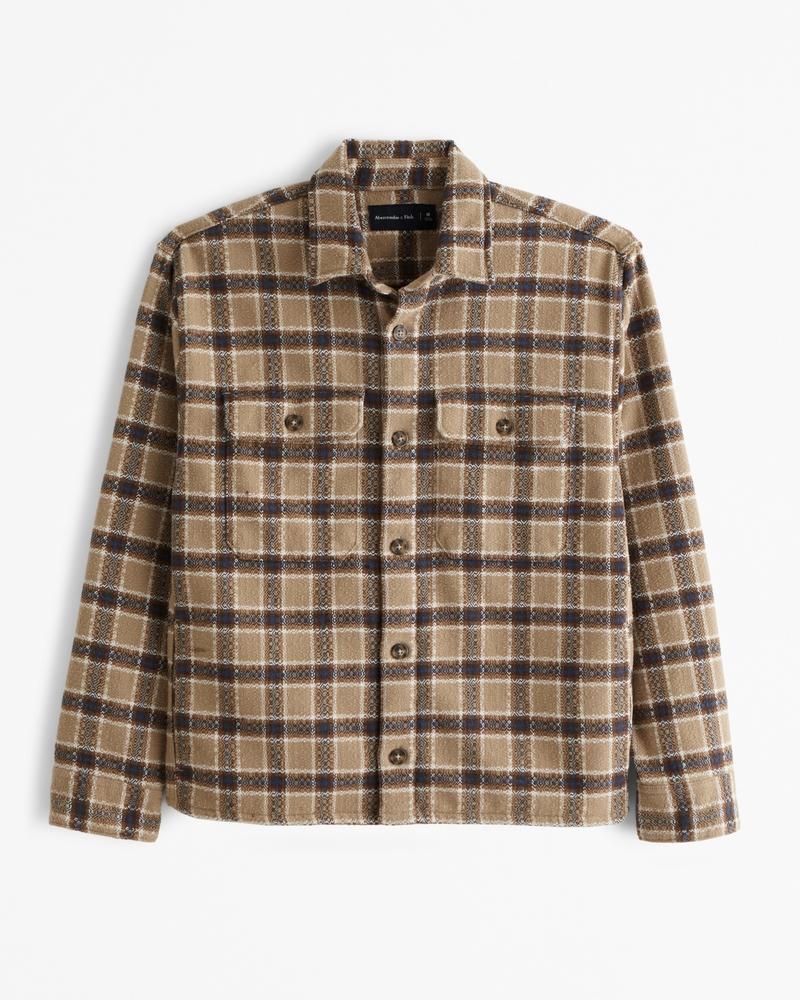 Flannel Shirt Jacket Product Image