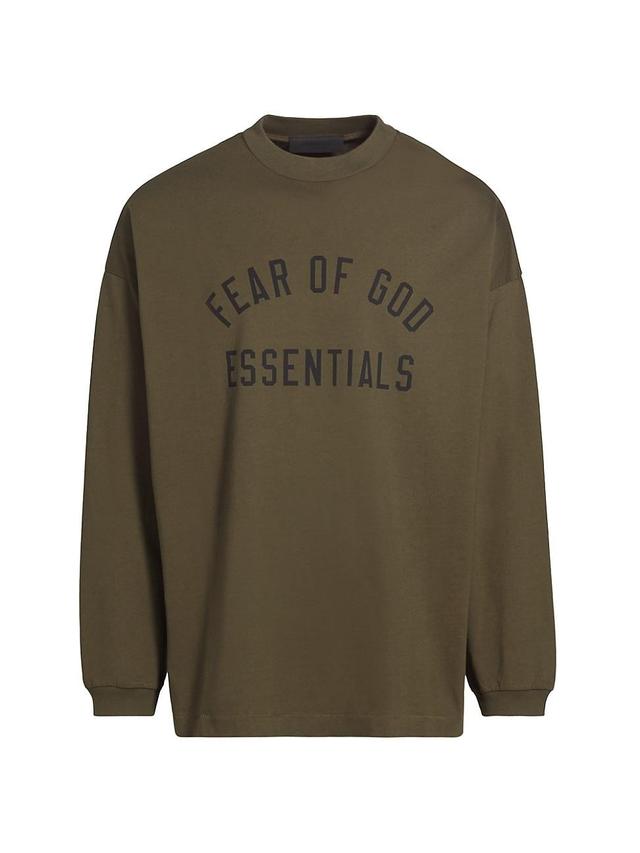 Mens Logo Long-Sleeve T-Shirt Product Image