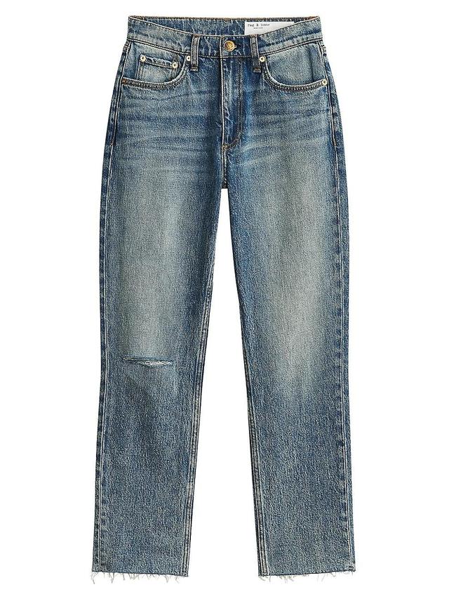 rag & bone Wren Ripped Slim Fit Jeans Product Image