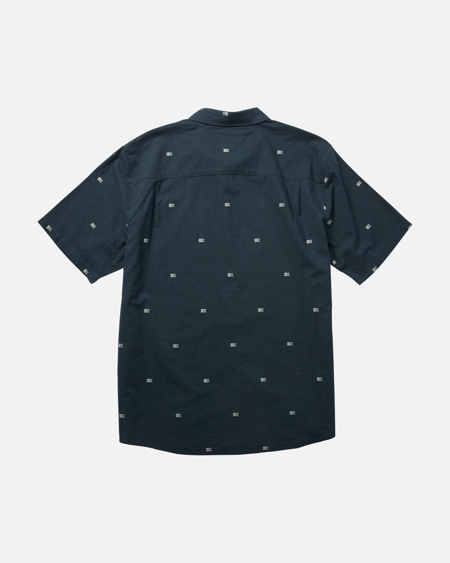 Pennant S/S Woven - Navy Male Product Image