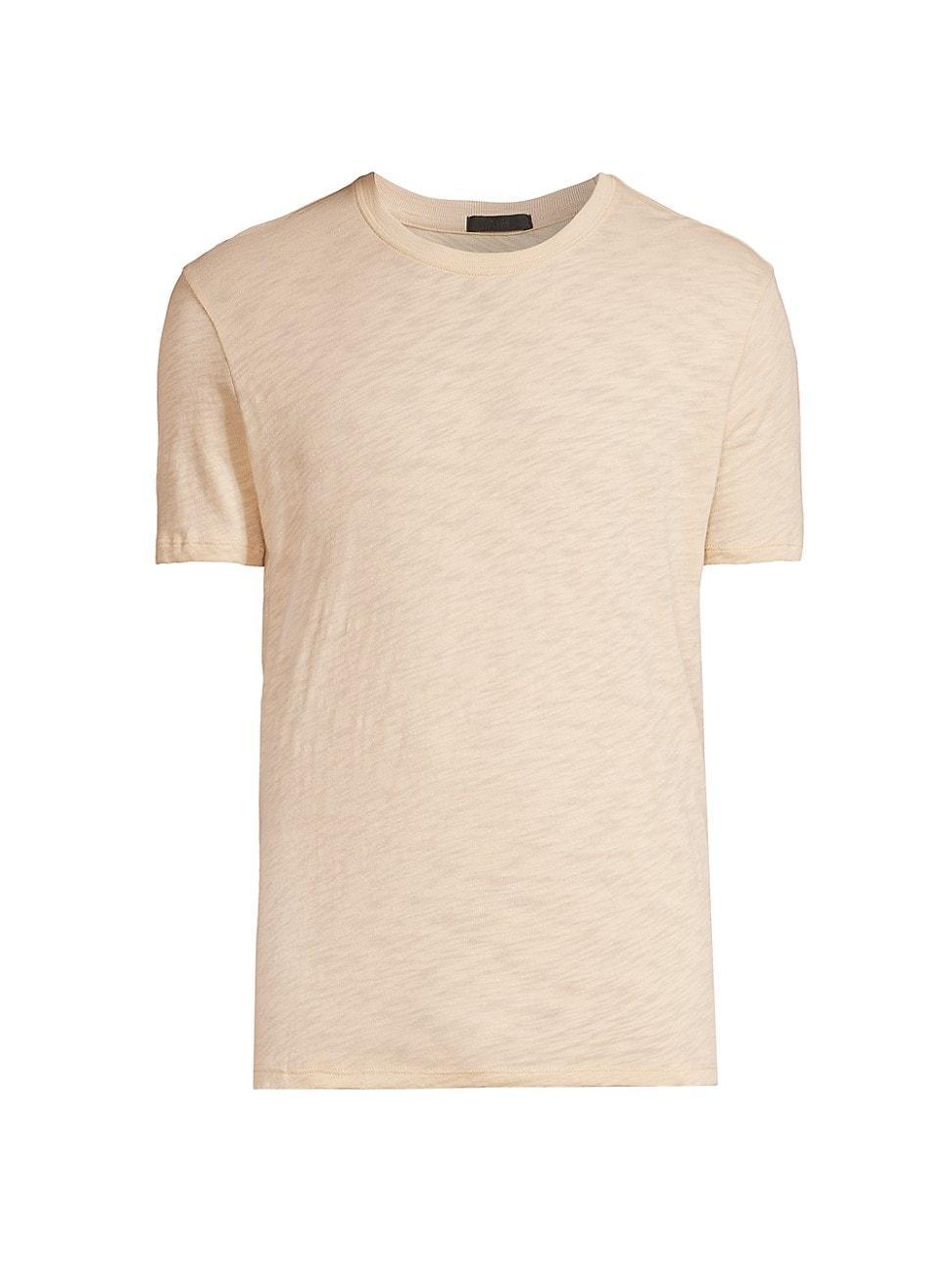 Mens Slub Cotton Crewneck Tee Product Image