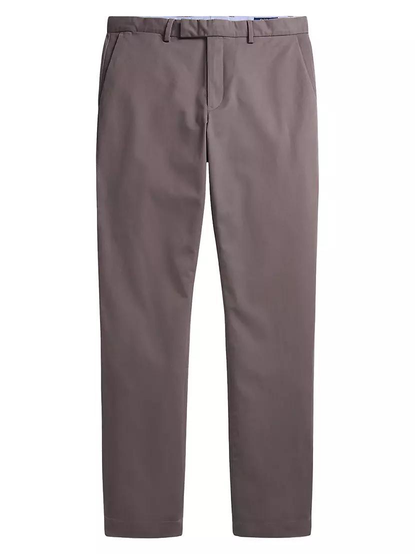 Stretch Twill Flat Front Pants Product Image