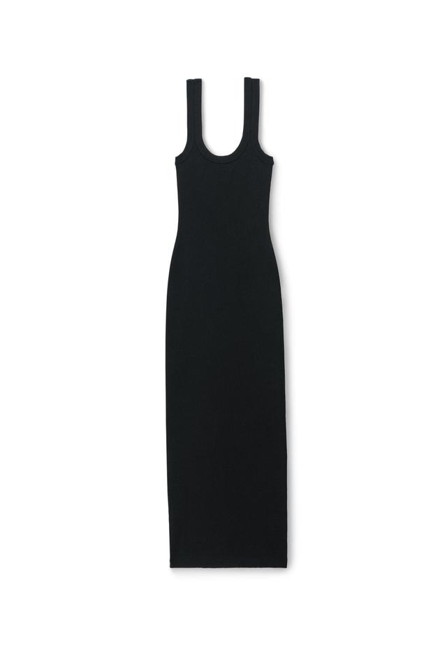 Logo Rib-knit Tank Maxi Dress Product Image