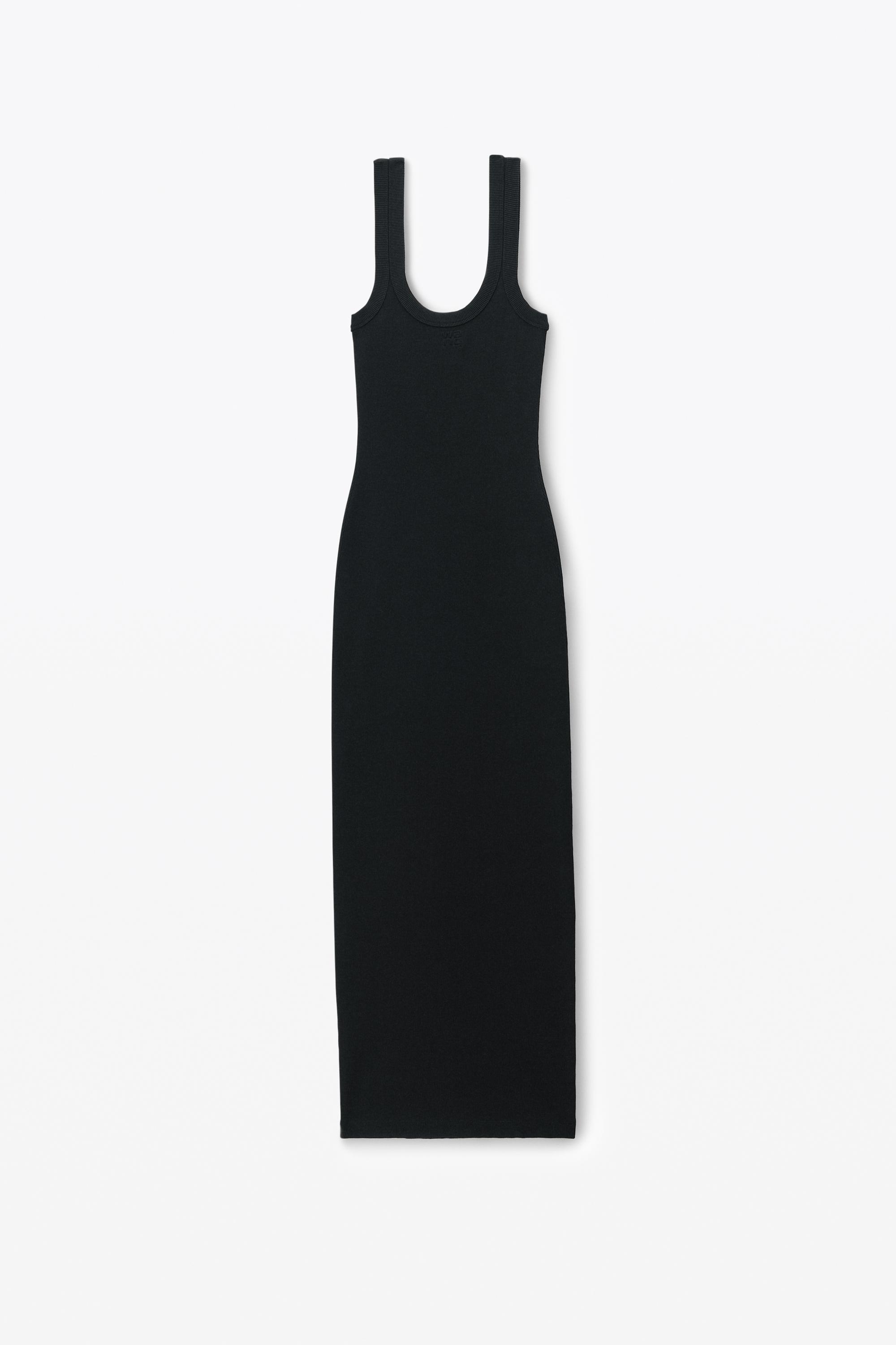 Logo Rib-knit Tank Maxi Dress Product Image