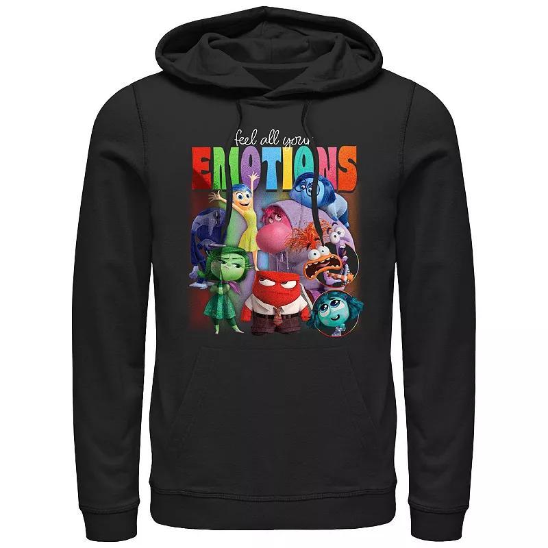 Mens Inside Out 2 Feel All Your Emotions Group Shot Graphic Hoodie Product Image