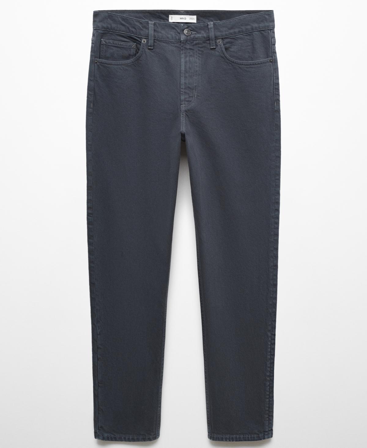 MANGO MAN - Ben cotton tappered-fit jeans beigeMen Product Image