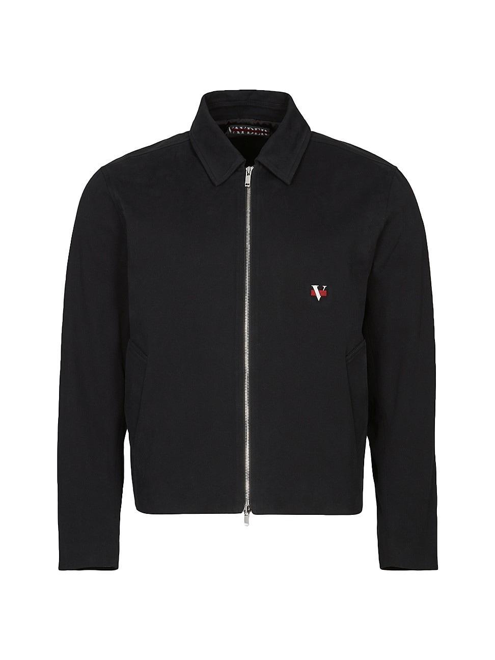 Mens Cotton Zip Jacket Product Image