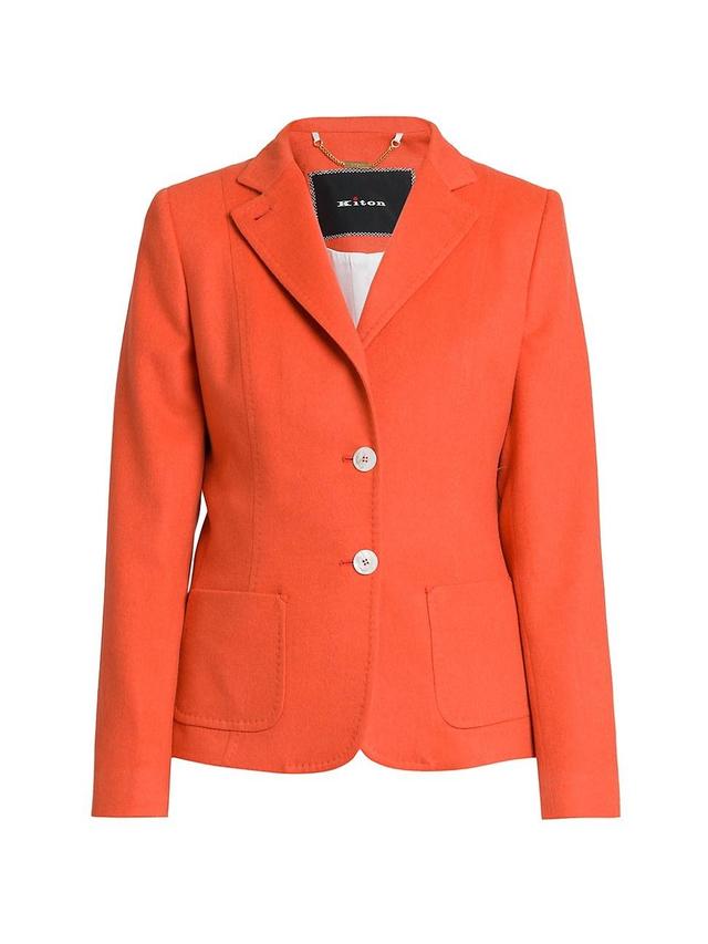 Womens Cashmere Blazer Product Image