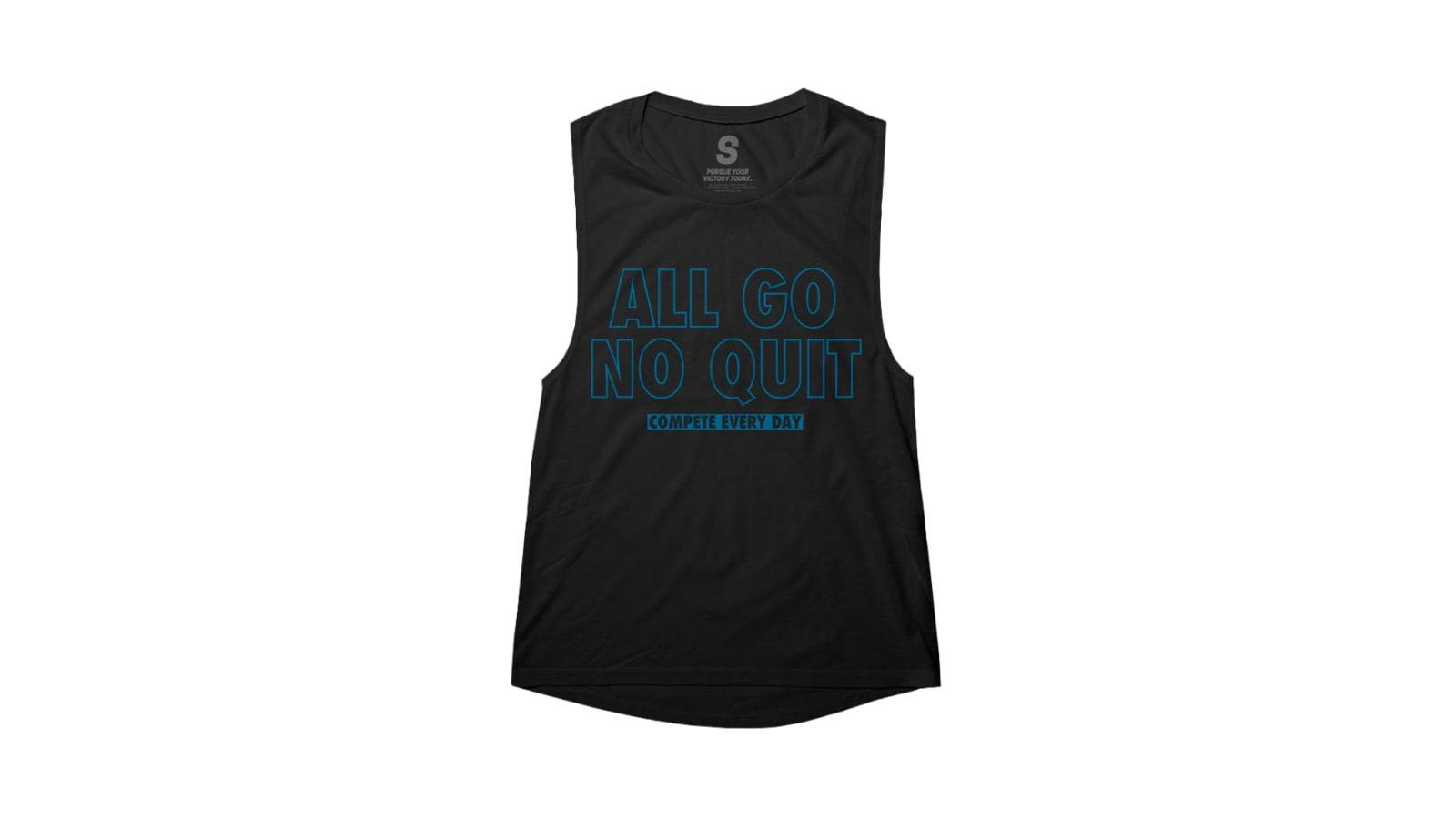 Compete Every Day All Go No Quit Women's Muscle Tank Product Image