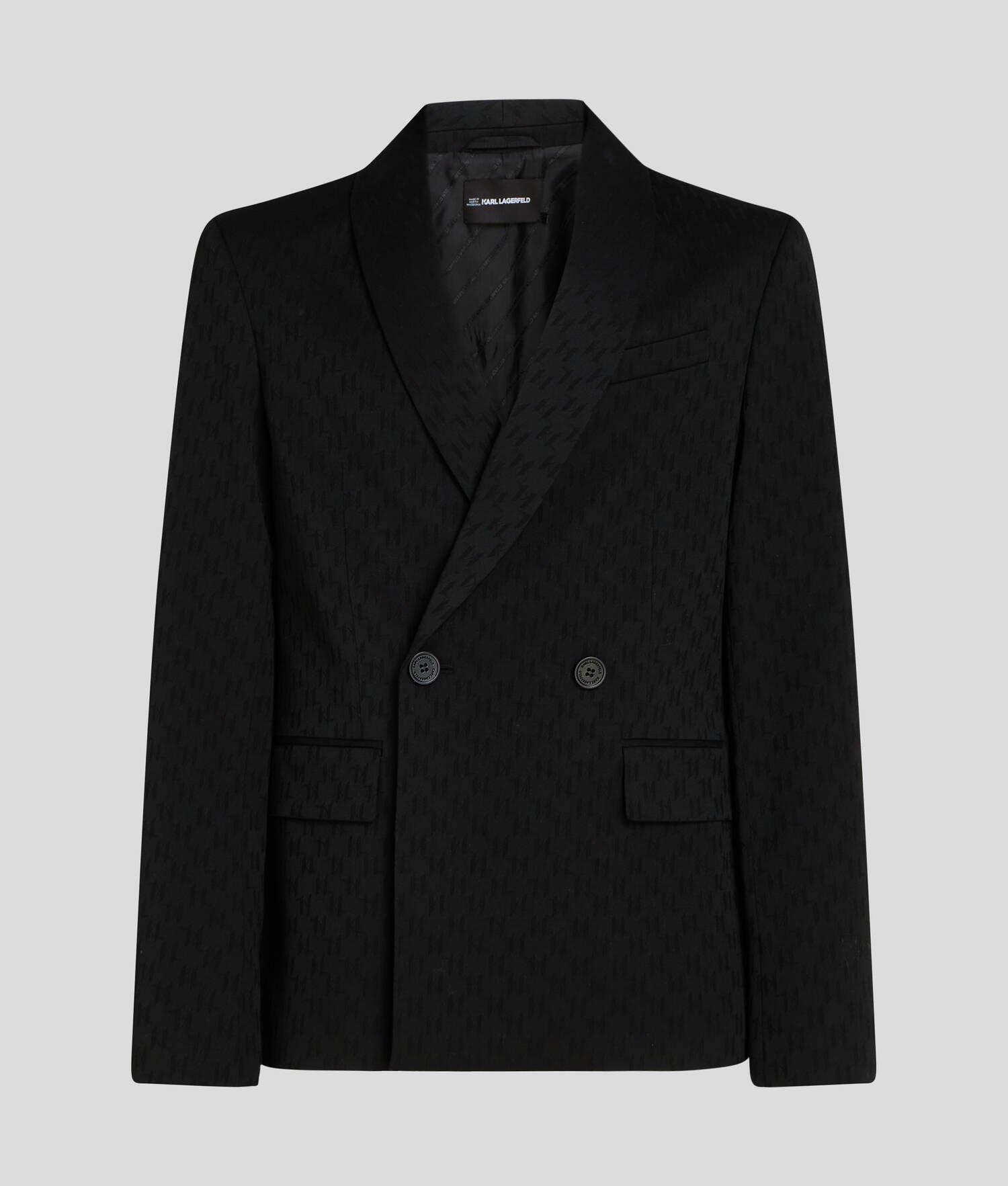 KL MONOGRAM DOUBLE-BREASTED BLAZER Product Image