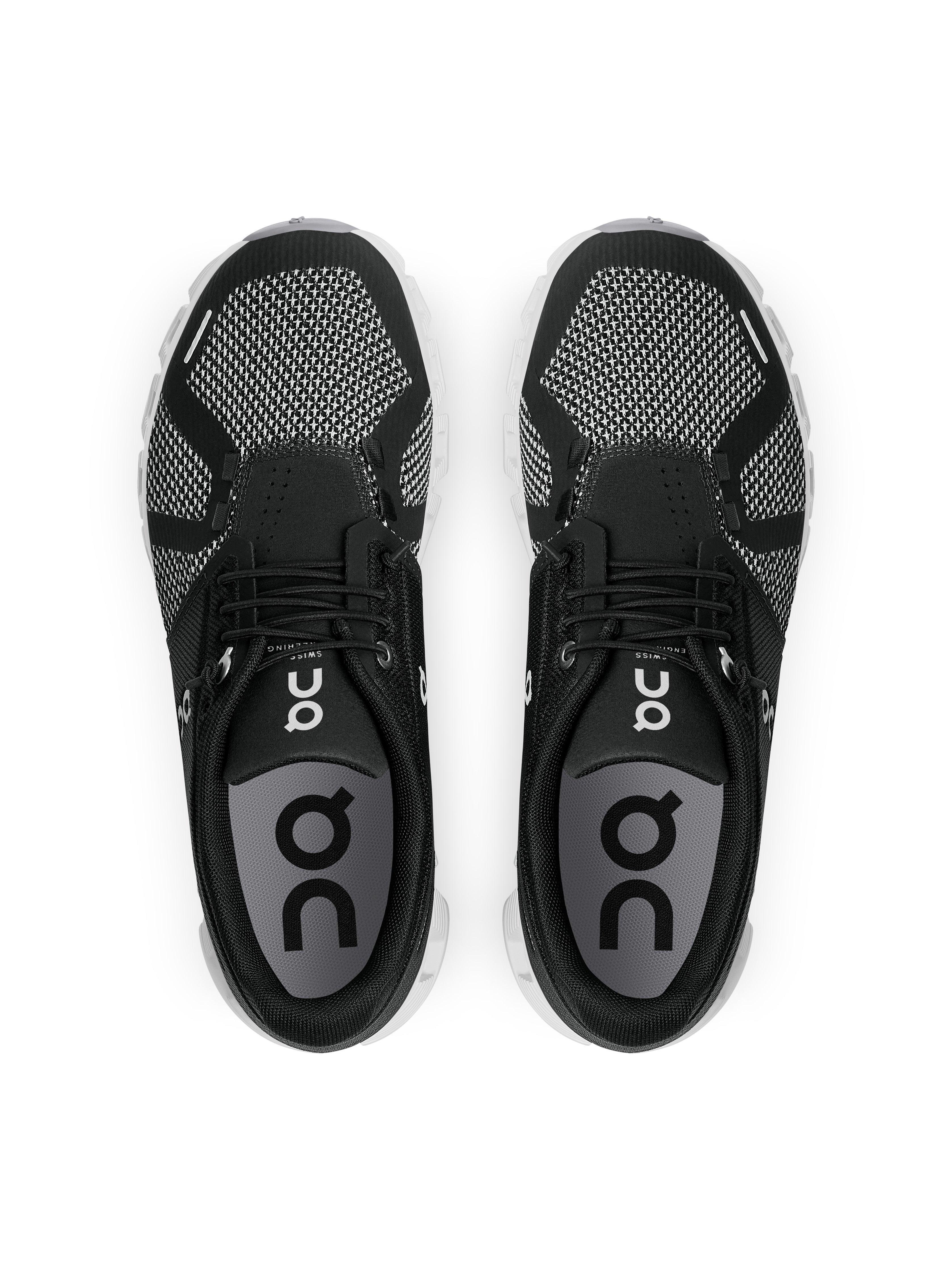 On Running Cloud 5 Combo Sneakers - Black Alloy Product Image