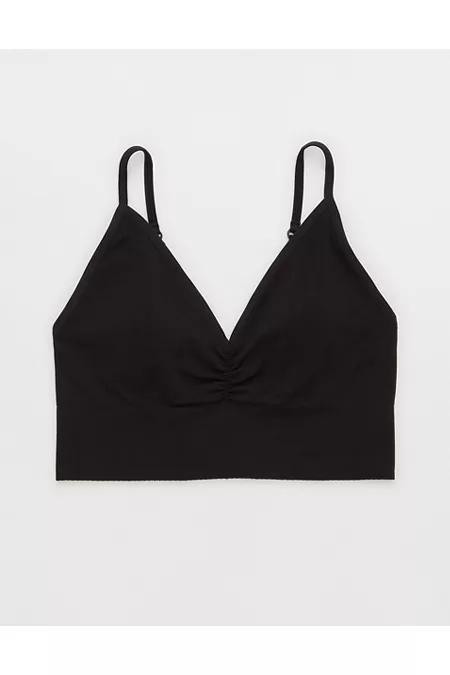 Superchill Seamless Mix Ruched Bralette Women's Product Image