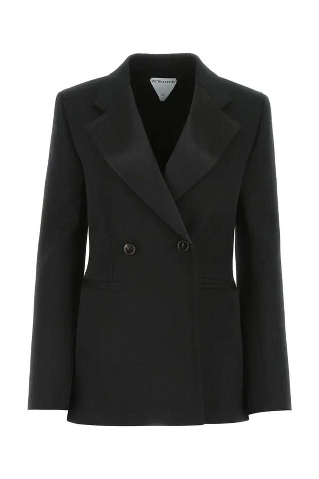 Black Wool Blazer Product Image