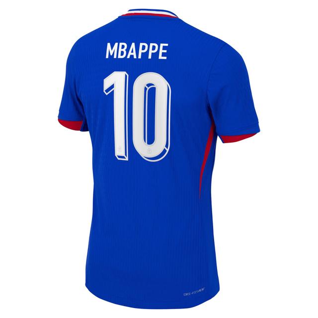 Kylian MbappÃ© France National Team 2024 Match Home Nike Men's Dri-FIT ADV Soccer Jersey Product Image