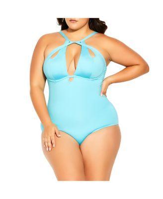 Womens Plus Size Cancun Underwire 1 Piece Product Image