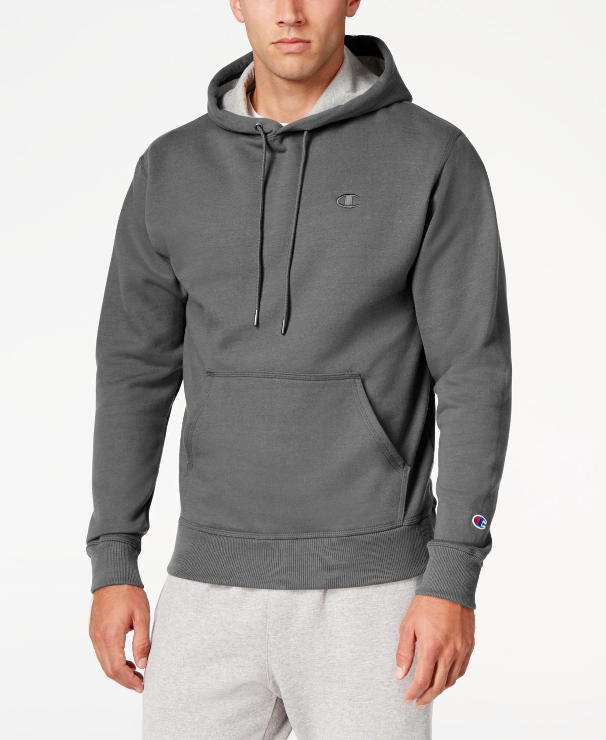 Champion Mens Big & Tall Powerblend Solid Fleece Hoodie Product Image