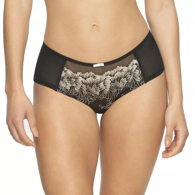 Womens Paramour by Felina Front Embroidered Mesh Hipster Panty 735169 Product Image