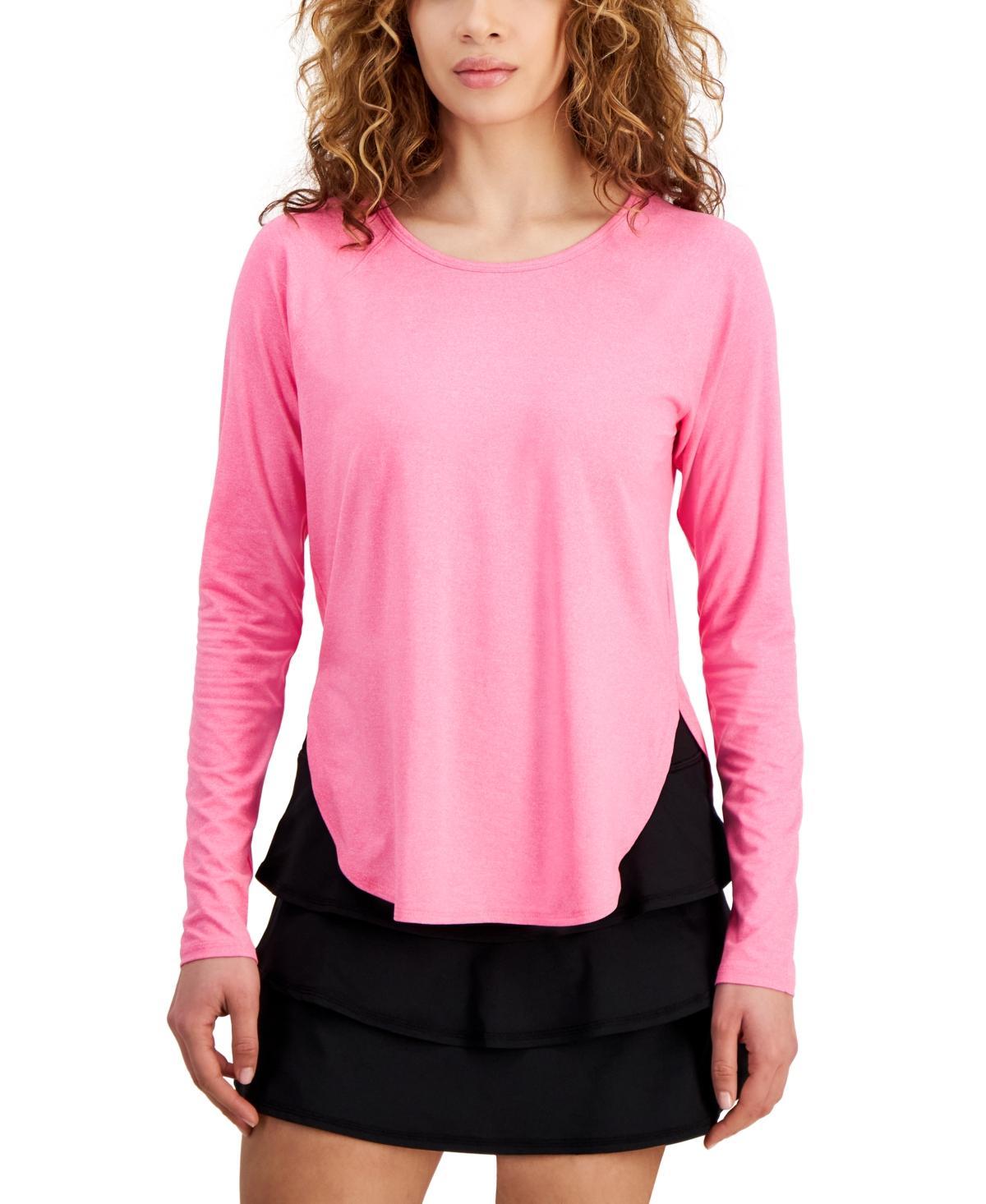 Women's Performance Long-Sleeve Top, Created for Macy's Product Image