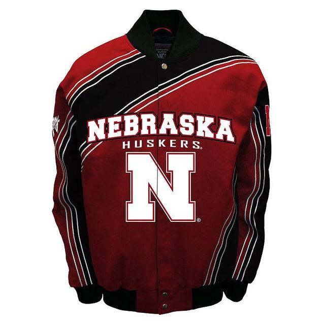 Mens Franchise Club Nebraska Cornhuskers Warrior Twill Jacket Product Image