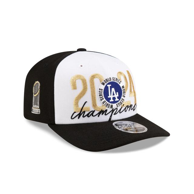 Los Angeles Dodgers 2024 World Series Champions Locker Room 9SEVENTY Stretch-Snap Hat Male Product Image