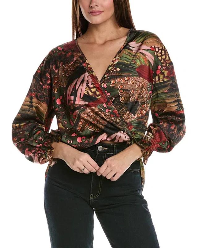 Penny Jean Top In Green Product Image