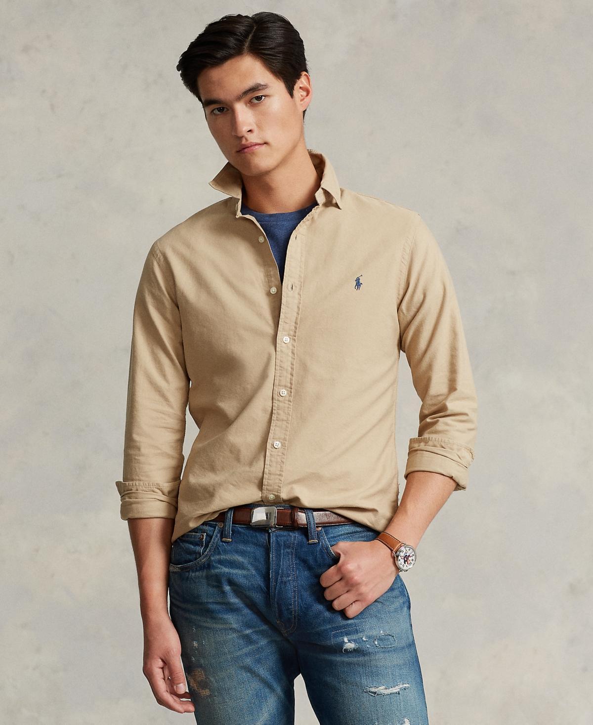 Polo Ralph Lauren Oxford Long Sleeve Button-Down Shirt Product Image