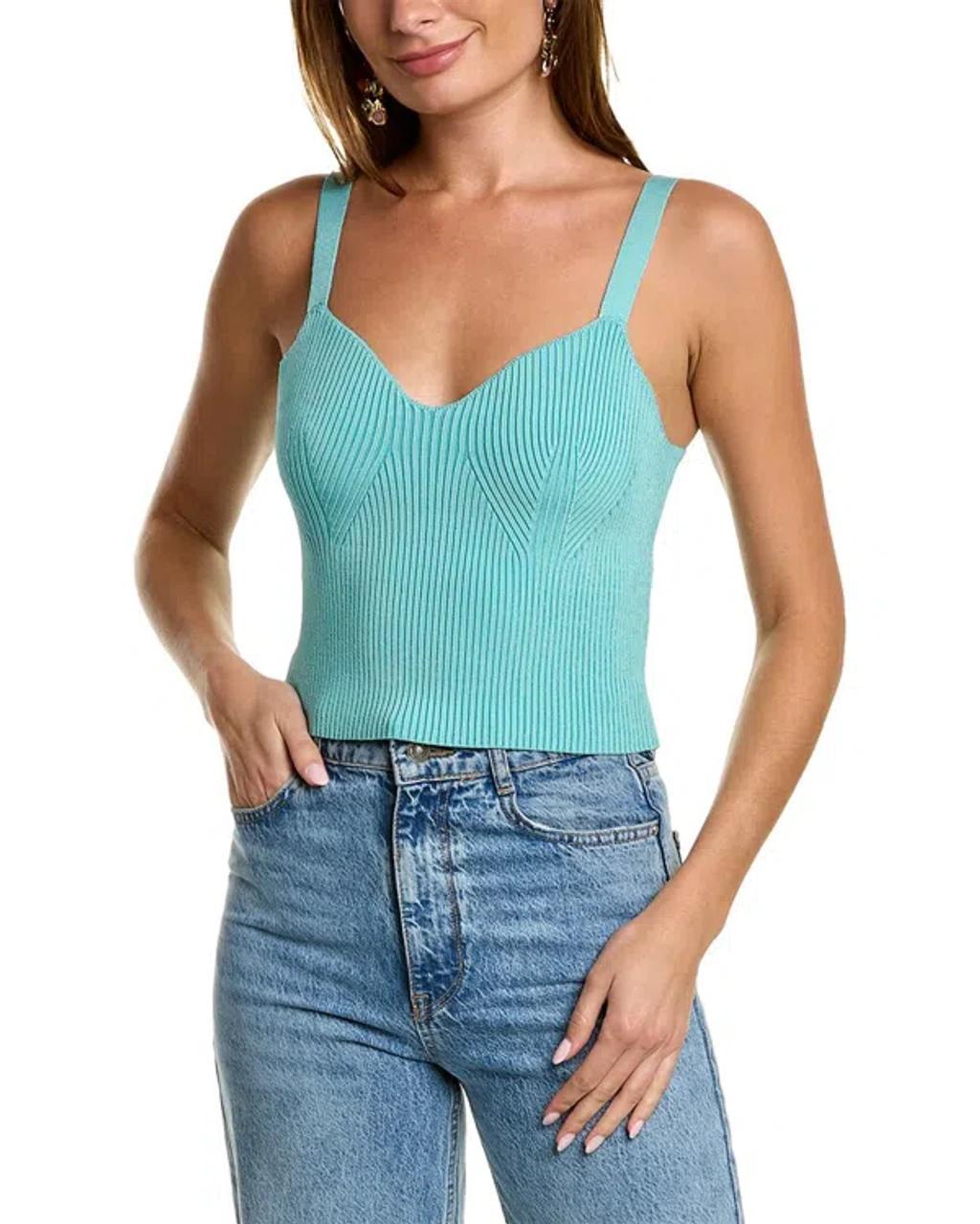 Sweetheart Bralette In Blue Product Image