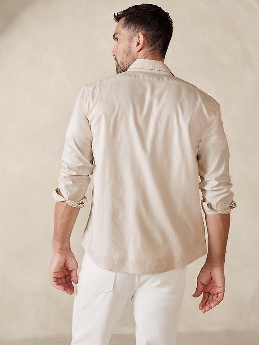 Slim Cotton Summer Shirt Product Image