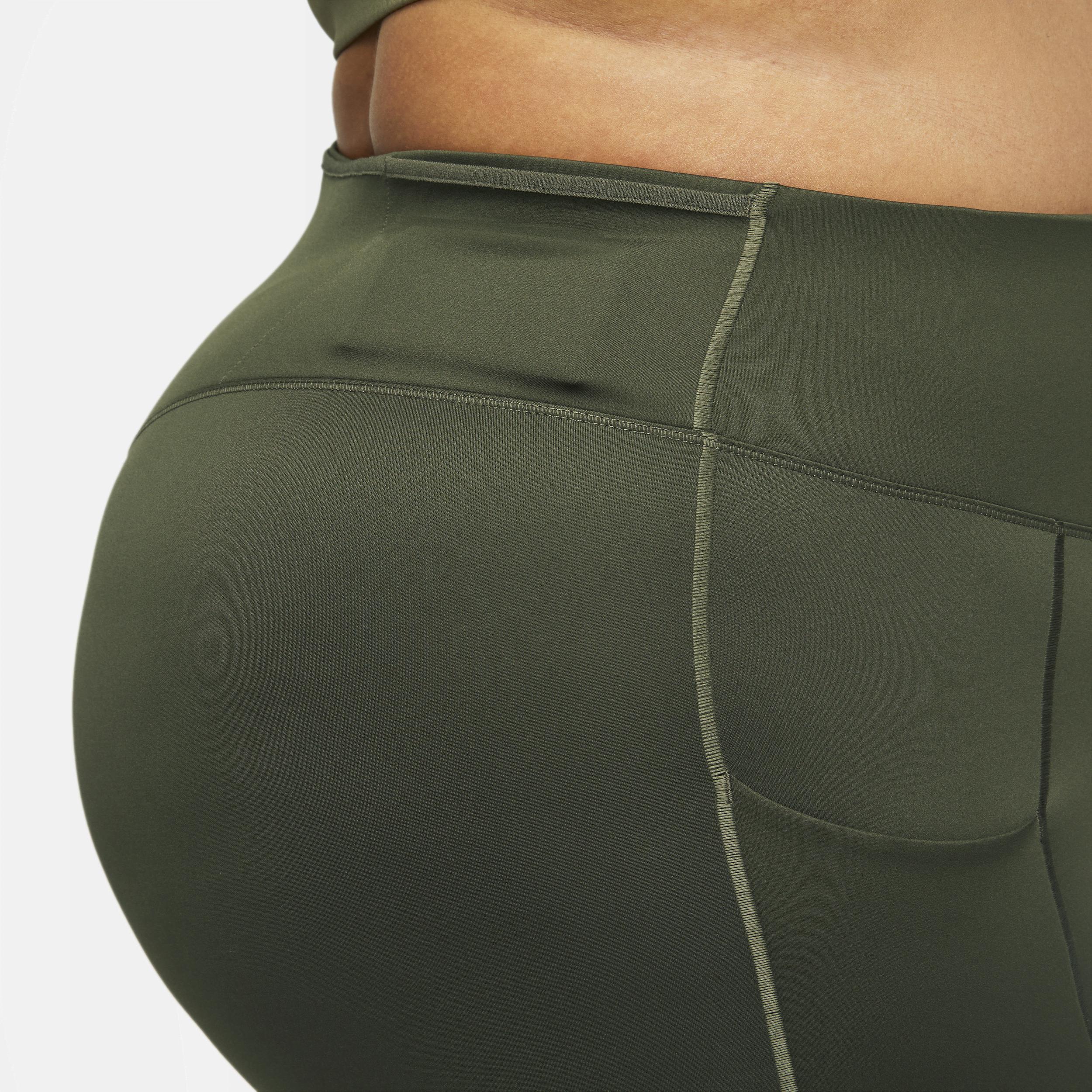 Nike Women's Go Firm-Support High-Waisted Full-Length Leggings with Pockets (Plus Size) Product Image