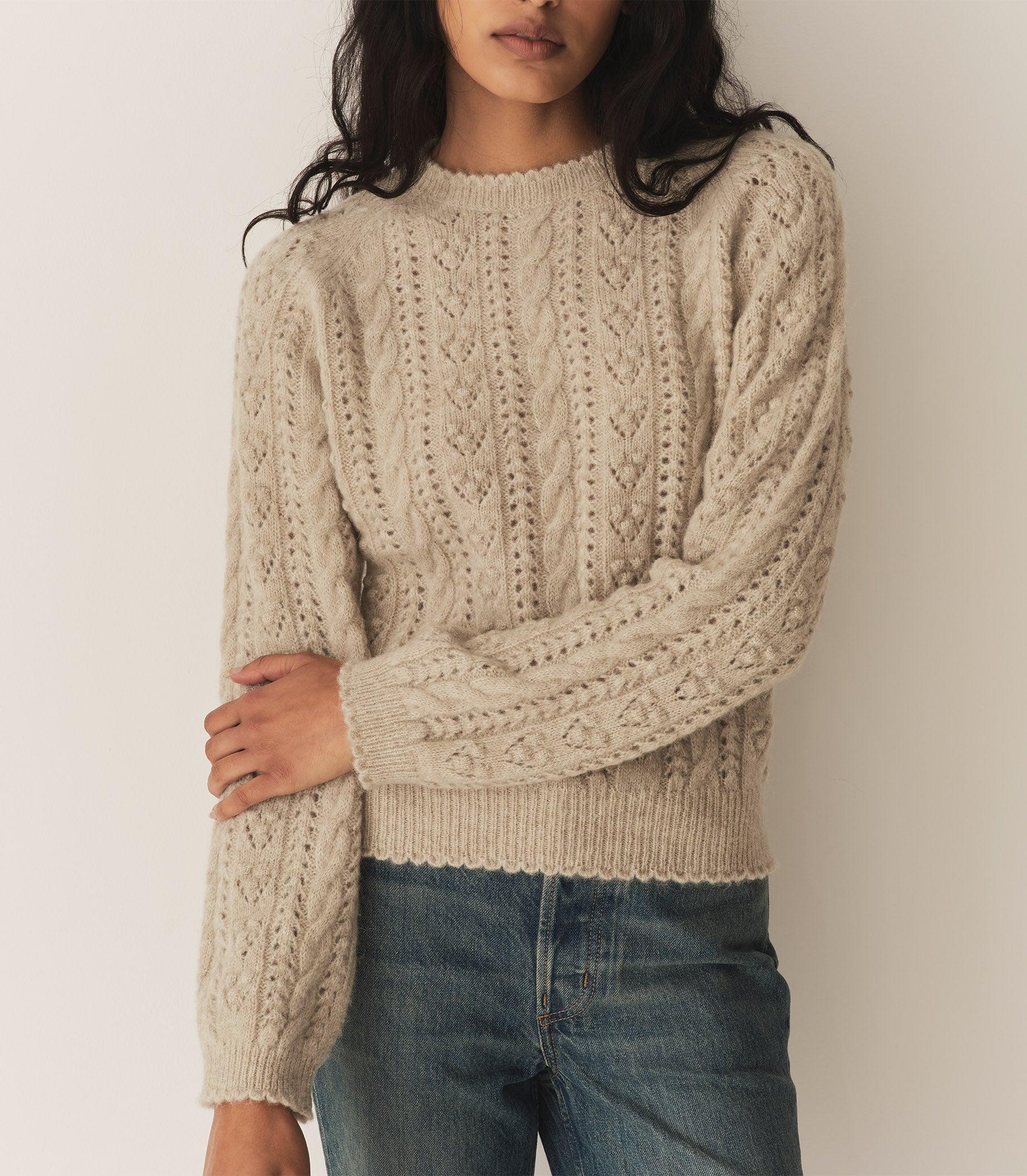 LANGLEY SWEATER -- EARL GREY product image