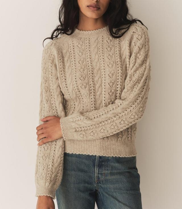 LANGLEY SWEATER -- EARL GREY Product Image