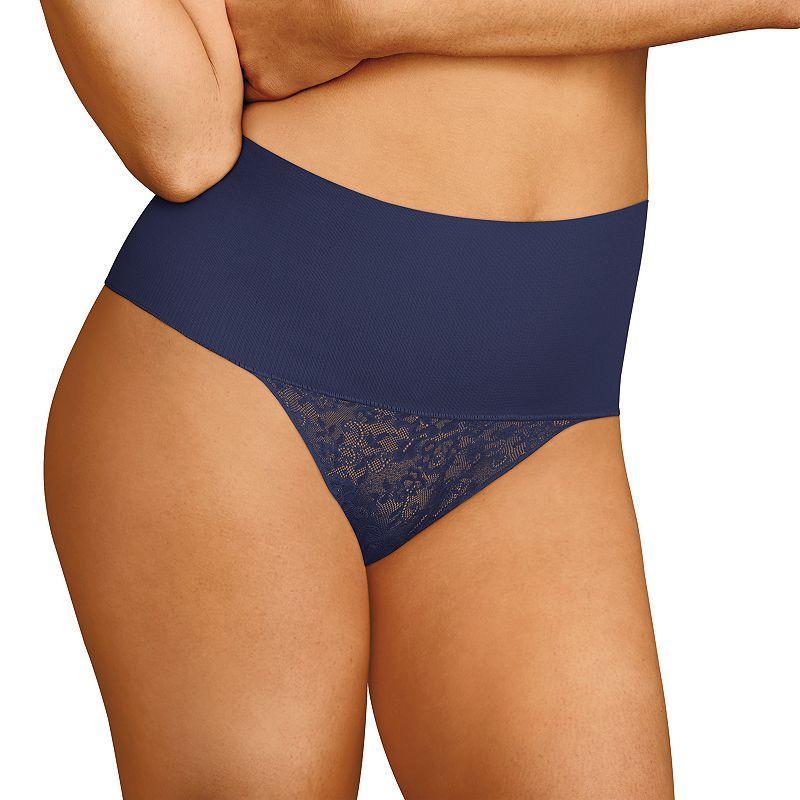 Maidenform Tame Your Tummy Lace Thong DM0049 Product Image