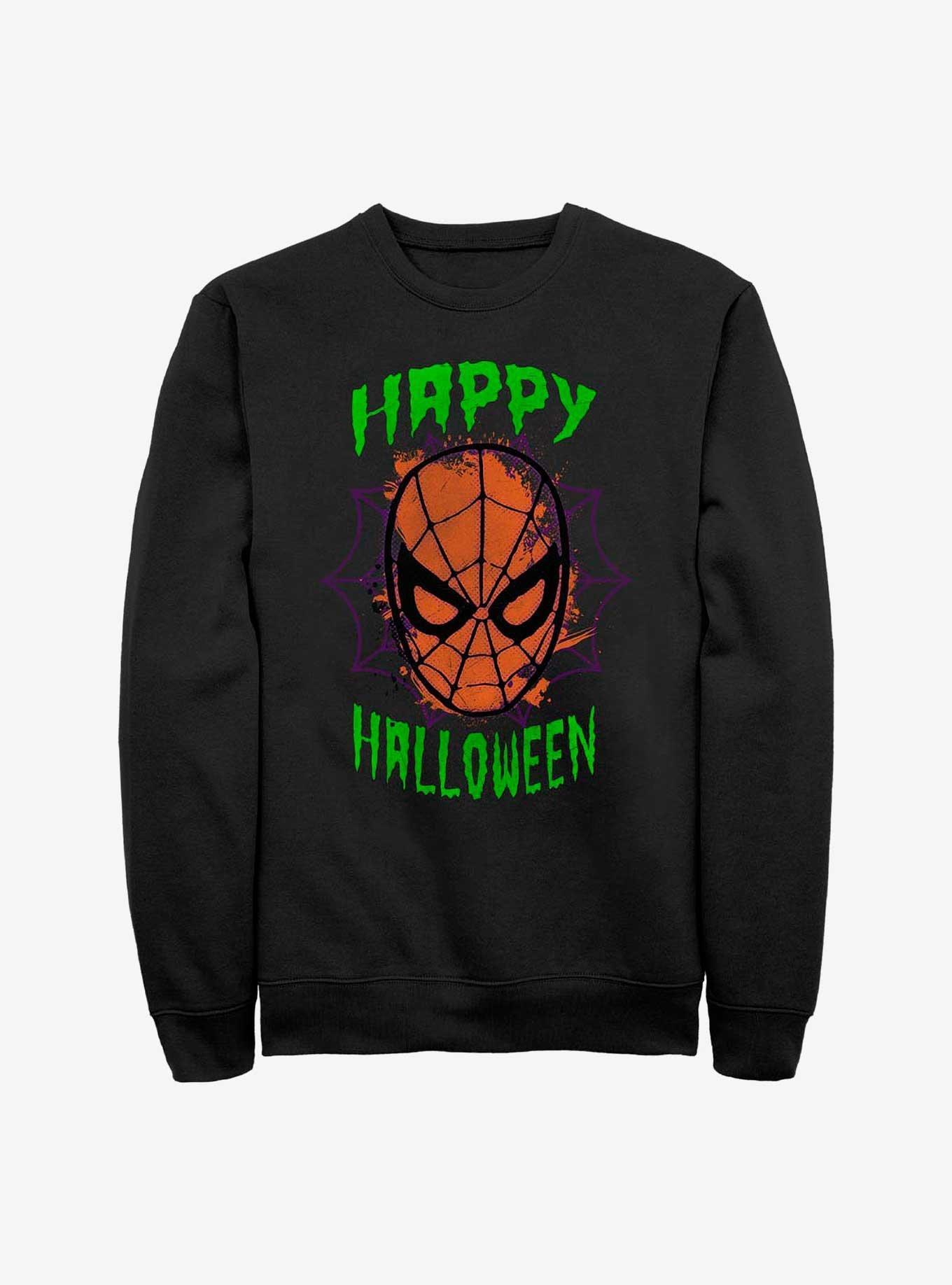 Marvel Spider-Man Happy Halloween Sweatshirt Product Image