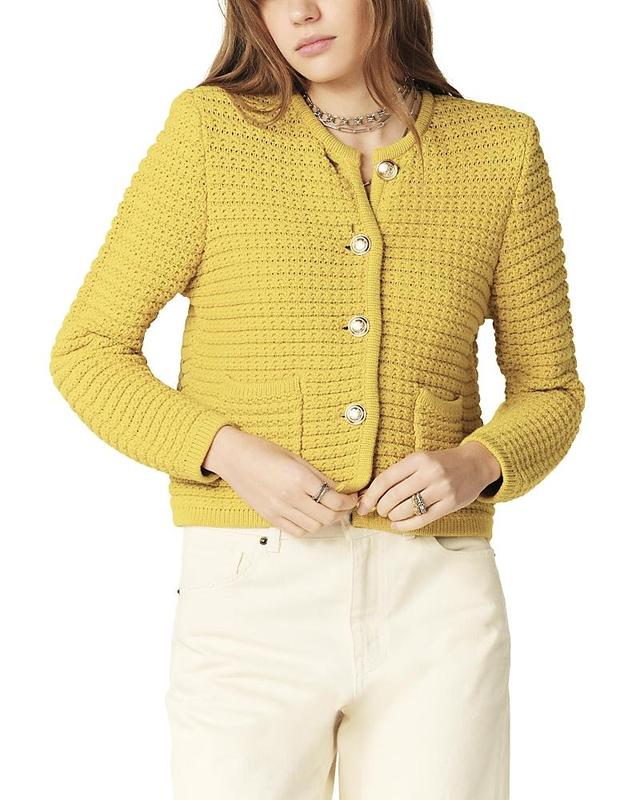 Womens Gaspard Cotton-Blend Cardigan Product Image