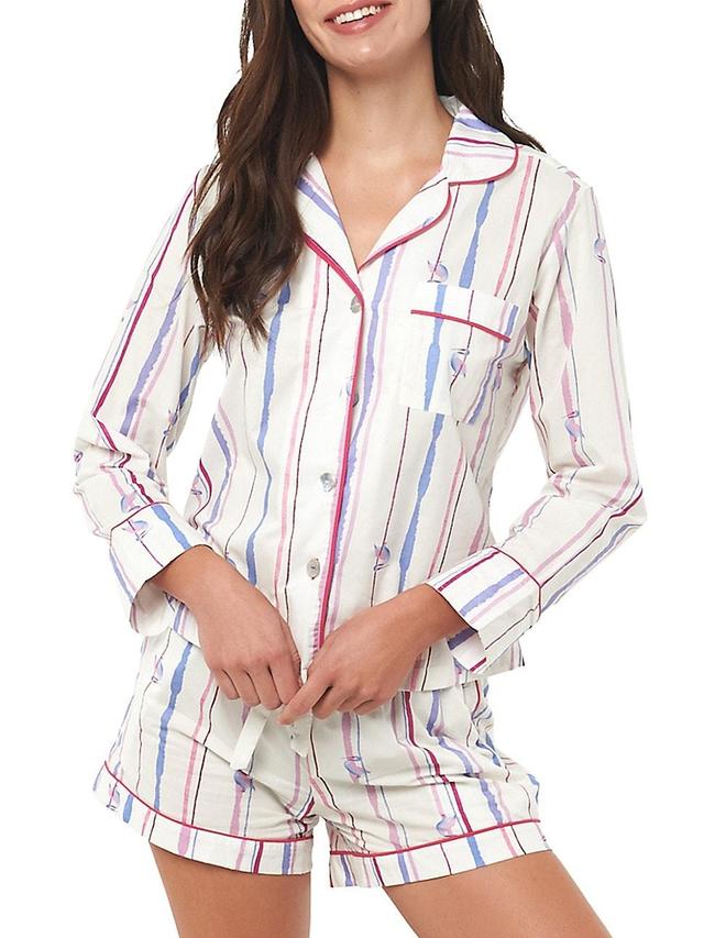 Womens 2-Piece Vera Pelican Sway Pajama Set Product Image