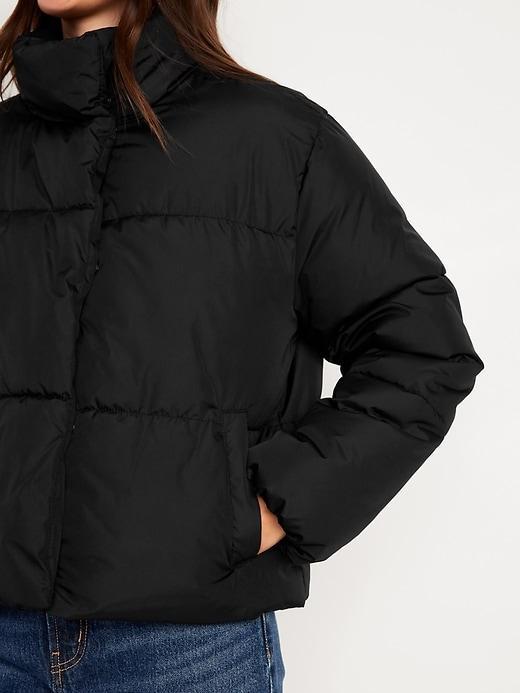 Quilted Puffer Jacket Product Image