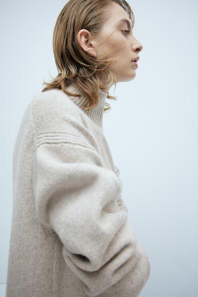 Oversized Turtleneck Sweater Product Image