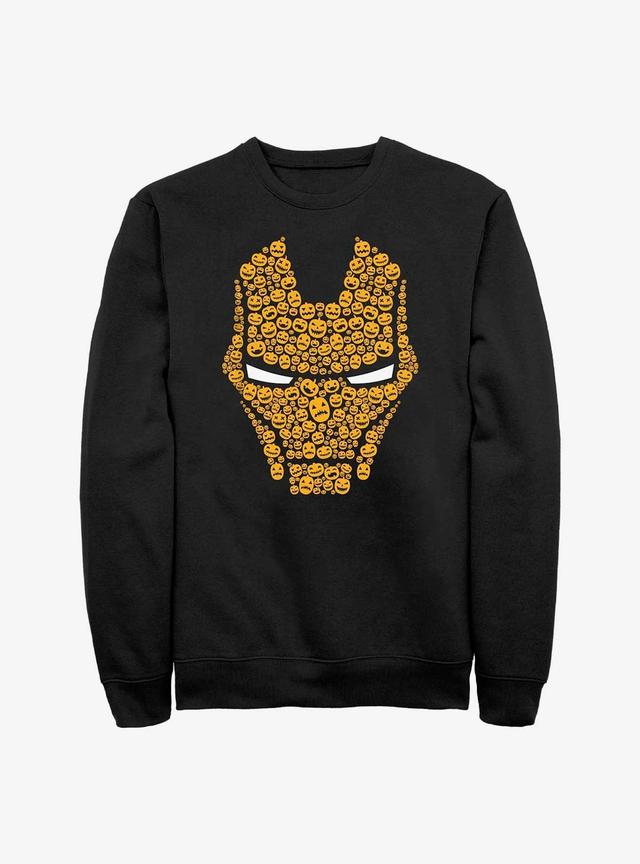 Marvel Iron Man Pumpkin Face Sweatshirt Product Image