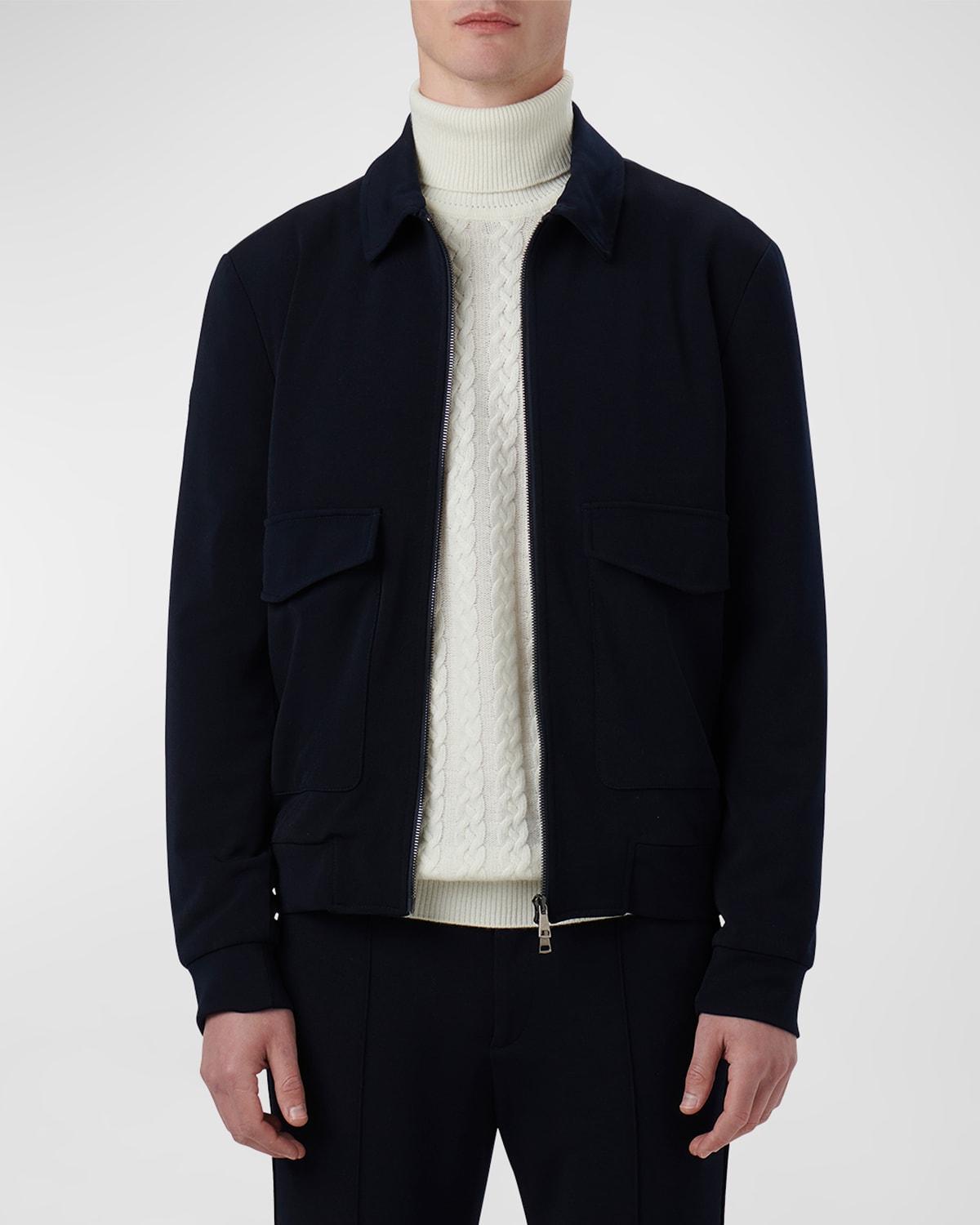 Bugatchi Knit Bomber Jacket Product Image