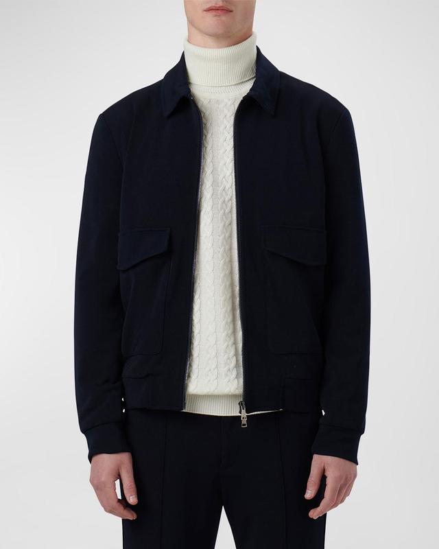 Mens Double-Knit Bomber Jacket Product Image