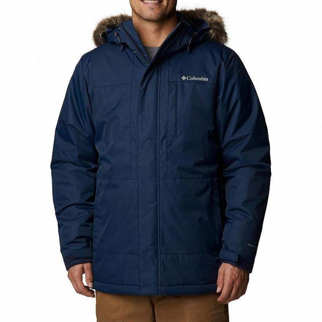 Mens Columbia Leif Trail Parka Collegiate Blue Product Image