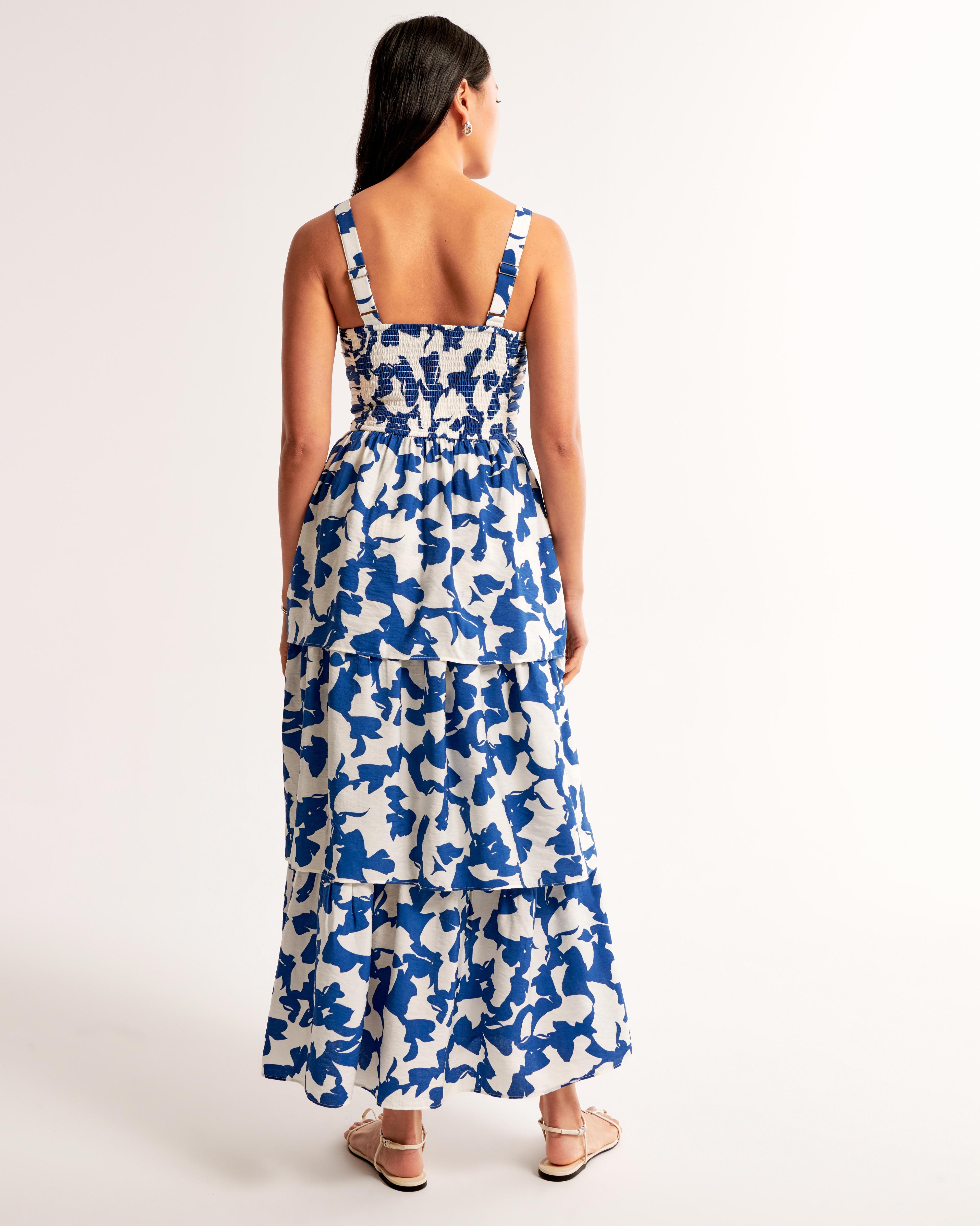 The A&F Emerson Tiered Maxi Dress Product Image