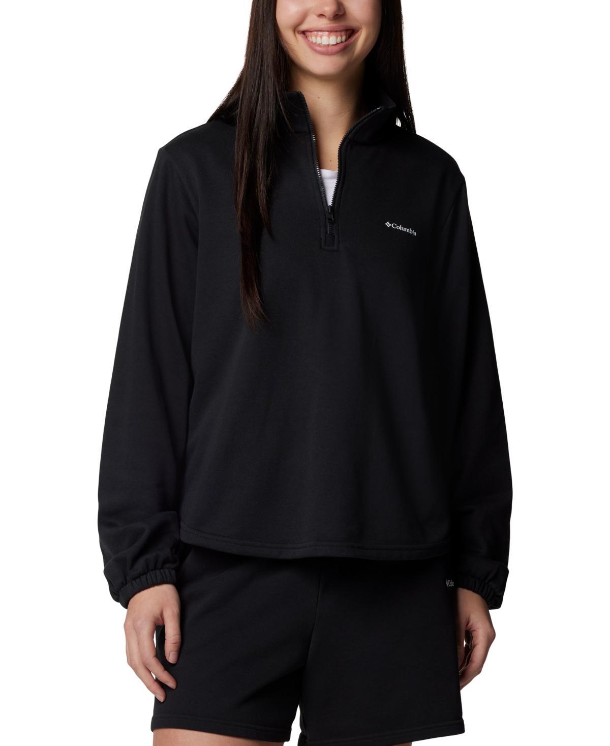 Columbia Womens Trek French Terry Half Zip Sweatshirt Product Image