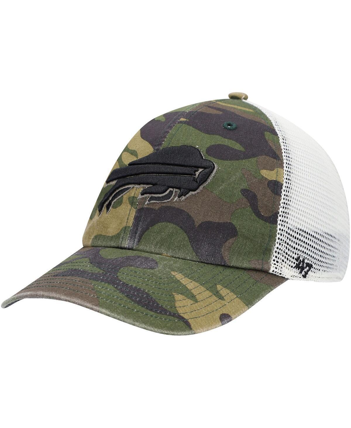 Mens 47 Camo Buffalo Bills Branson MVP Trucker Snapback Hat Product Image